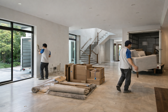 Tháo dỡ & hoàn trả nội thất